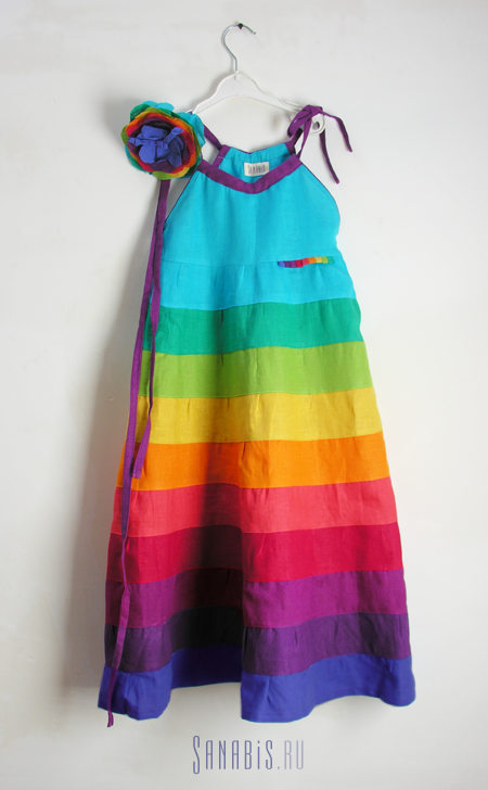 Платье для девочки "Колокольчик"